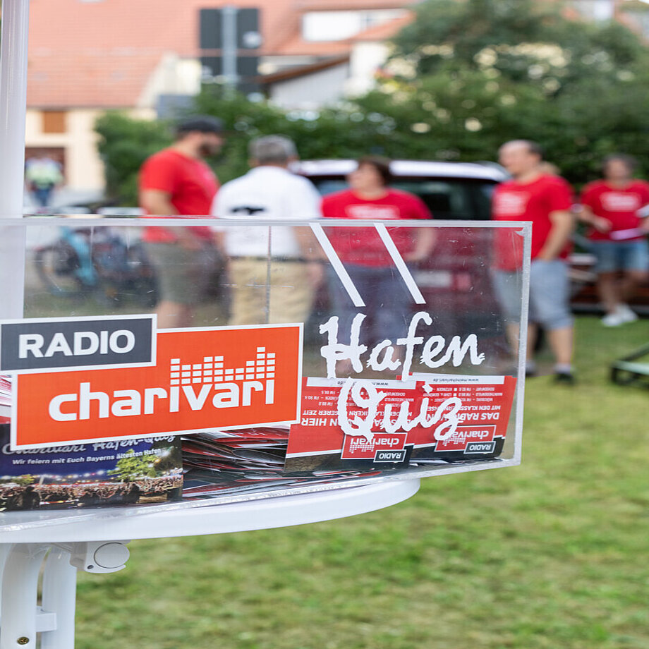 Radio Charivari auf dem Hafenfest in Marktsteft