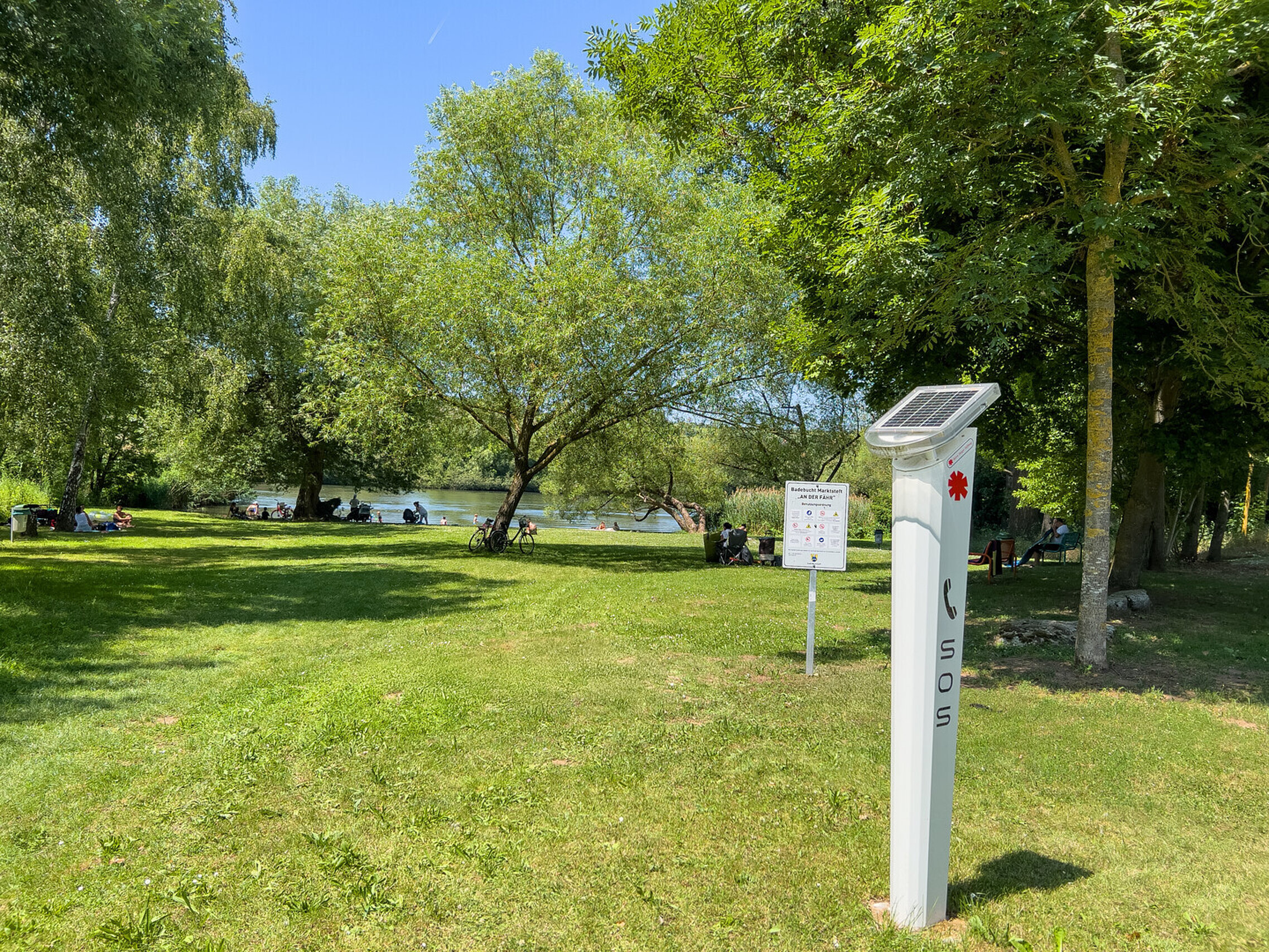 Liegewiese am Alten Hafen