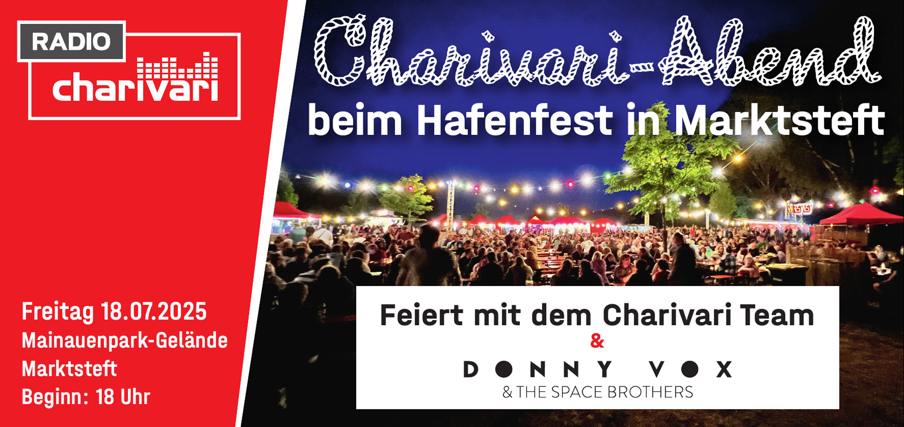 Charivari-Abend beim Hafenfest in Marktsteft