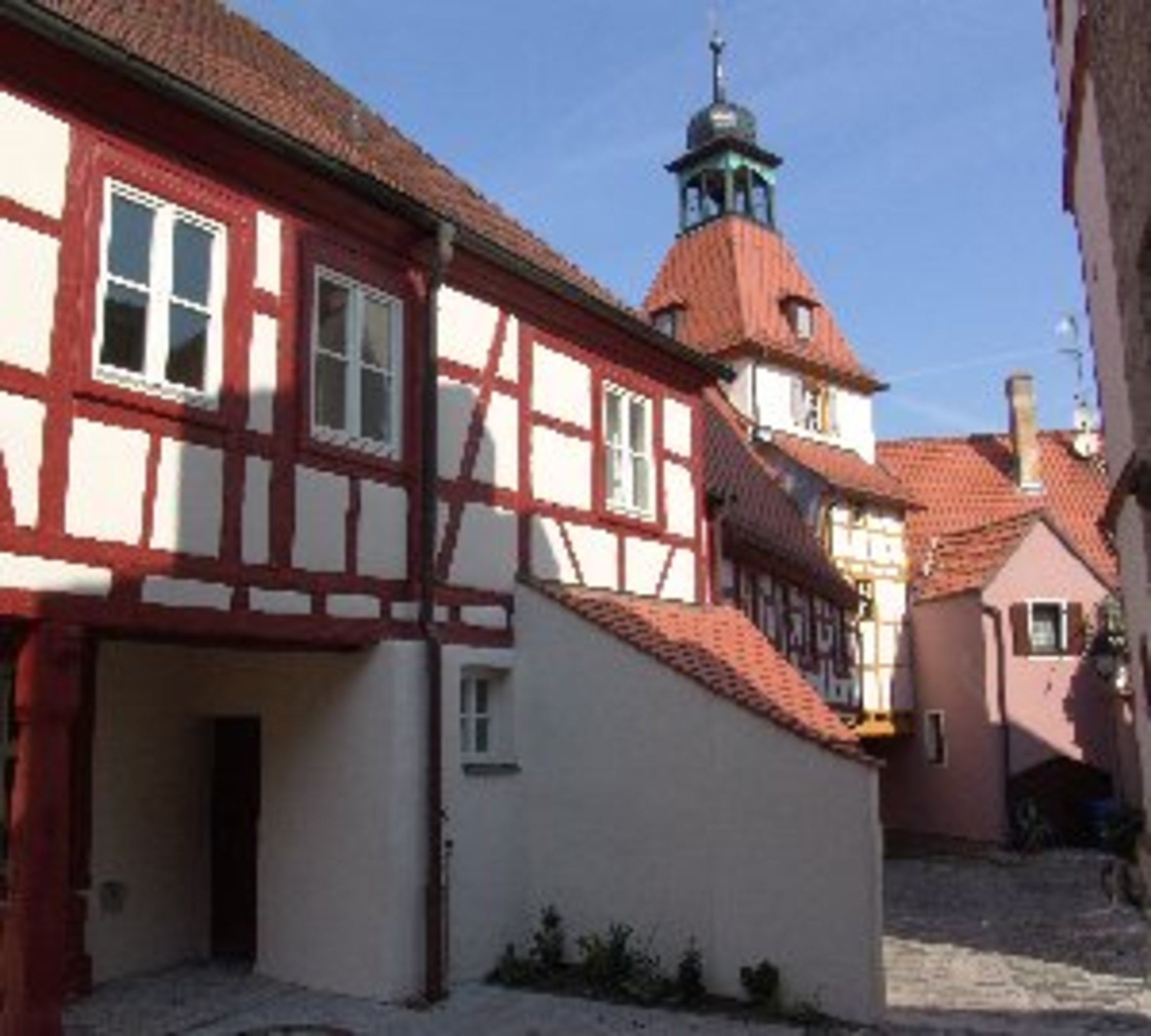 Die Kirchenburg in Marktsteft