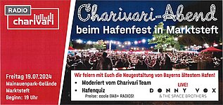 Charivari-Abend beim Hafenfest in Marktsteft